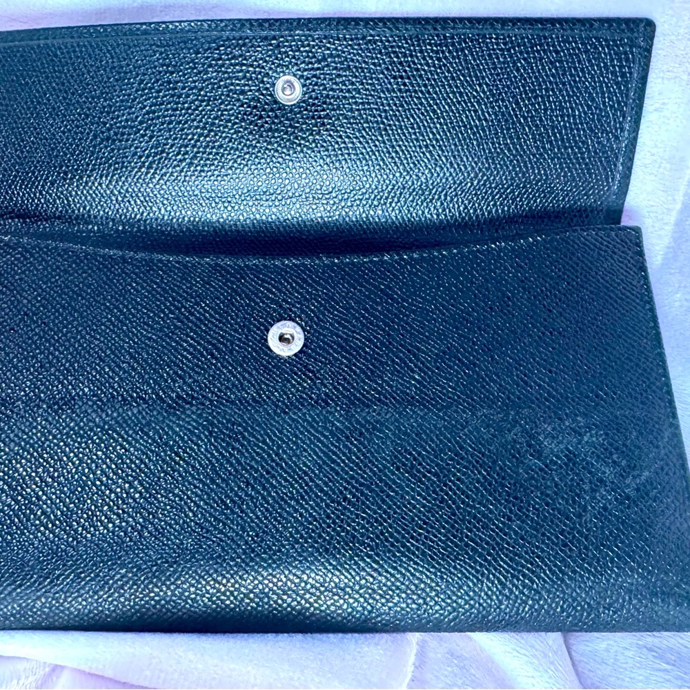 BVLGARI Black Organizer Wallet - Snap, 12 Card Slots, Excellent Condition - Picture 4 of 14